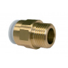 Speedfit | John Guest Priama spojka s vonkajším závitom Speedfit (mosadz) | 22 mm x 1