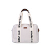 Childhome Prebaľovacia taška Mommy Club Signature Teddy Off White