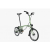 Skladací bicykel Brompton C Line Explore - Black Edition, Sea Green, M-TYP