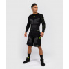 Rashguard VENUM Training Camp 4.0 s dlhým rukávom - čierna/neo zelená