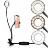 LED PRSTENCOVÁ LAMPA NA SELFIE TELEFÓN