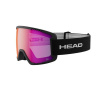 LYŽIARSKE OKULIARE HEAD CONTEX PRO 5K RED BLACK 2025 L