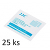 JJC CL-W25 25x vlhčené čistící ubrousky pro optiku