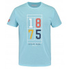 Babolat Exercise Vintage Tee Men - angel blue heather - Mätový