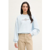 Tommy Hilfiger mikina dámska bavlnená WW0WW48733 modrá S