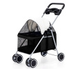 Buggy Light Kočárek pro psy 46 x 91 x 69 cm Barva: Černá