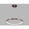 LED2 3271958D Závesné svietidlo BELLA SLIM 78 LED, 60W, 3000K/4000K, 4200lm, IP20, kávová, DALI/PUSH