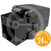 SXKJ-6-UTP-BK-SA - Solarix keystone CAT6 samorezný, multipack 24 ks