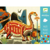 Djeco Penová mozaika Dinosaury DJ08899