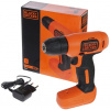Black & Decker BDCD8 Aku Vŕtačka-Skrutkovač, Oranžovo-Čierna Black & Decker
