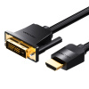 Kábel HDMI do DVI (24+1) Vention ABFBH 2m, 4K 60Hz/ 1080P 60Hz (čierny)
