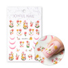 Joyful Nail Nálepky na nechty French Flowers JO-2715