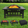 Fire Bowl BBQ BBQ Fire Basket Bonfire v záhrade (Turistický spacák 2in1 2,4 kg 220x75)