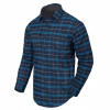 Helikon-Tex mestská línia 3xl tričko s dlhým rukávom (Helikon Greyman Blue Stonework Plaid 3xl košeľa)