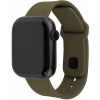 Fixed Silicone Sporty Strap set silikónových remienkov pre Apple Watch 38/40/41mm, olivový FIXSST2-436-OL