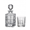 Bohemia Crystal Whisky set Timesquare 99999/11182/649 (1 karafa + 6 pohárov)