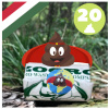 Zooro - Rozložiteľné a kompostovateľné vrecká na hovienka PoopHero, 20 ks | Maďarský výrobok