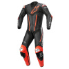 ALPINESTARS jednodielna kombinéza FUSION, TECH-AIR kompatibilný, ALPINESTARS (černá/červená fluo) - 48