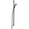 Kludi Fizz Súprava sprchovej hlavice, hadice a tyče 90 cm, čierna mat 6764087-00