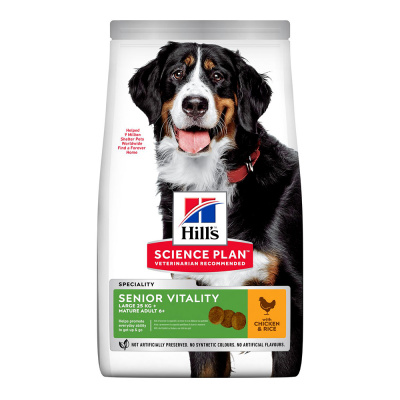 Hill’s Science Plan Canine Mature Adult 6+ Senior Vitality Large Breed Chicken 2,5 kg