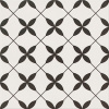 Opoczno PATCHWORK CLOVER BLACK PATTERN GRES 29,8X29,8 dlažba OP867-002-1