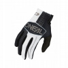Ľahké motocyklové rukavice O'neal Matrix Split čiernobiele CROSS M 21 cm