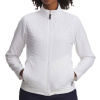 Dámska bunda Under Armour Golf Drive Pro FullZip White / Black M