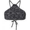 O'Neill PW CALI MIX BIKINI TOP čierna,biela Dámsky vrchný diel plaviek 36