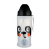 Nevylievací hrnček Canpol Babies Boo 350 ml Panda so slamkou so závažím