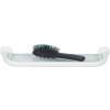 AQUALINE Polička so sklom 40cm, biela 8001