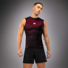 Pánský rashguard Venum Tactical XT - bez rukávů - Black/Burgundy/Gold Velikost: XXL