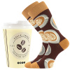 COFFEE SOCKS farebné veselé ponožky Lonka 02 Pánská 1 pár