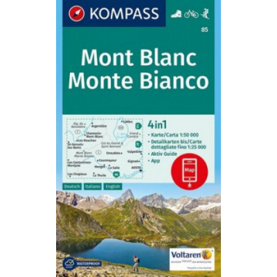 Mont Blanc Monte Bianco 85 NKOM 1:50T