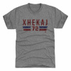 Montreal Canadiens - Arber Xhekaj Font Gray NHL Tričko XXL/USA=3XL/EU
