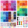 4700 KS72 FARBY PONY BEADS RAINBOW KANDI BEAD PRE ROB KIT