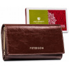 Peňaženka - Peterson Peterson Wallet Prírodná koža hnedá PTN PL-466-1468 Produkt Brow-Womens (Petersonová dámska peňaženka prírodná koža na darček)