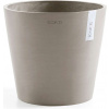 Ecopots Kvetináč Amsterdam (taupe/tmavošedo-hnedý) - Ø 30 cm, výška 25,4 cm