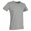 Tričko STEDMAN BEN CREW NECK Grey Heather sivá S