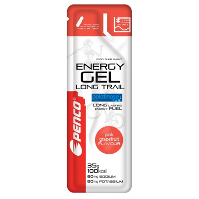 PENCO ENERGY GEL LONG TRAIL 35g, ružový grep