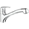 Kuchynská batéria so sprškou GROHE Eurodisc chrómová 32257001