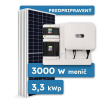 Ecoprodukt On-grid Huawei 3,4kWp predpripravený solárny systém