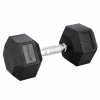 Čierna hexagonálna jednoručka HMS 18 kg