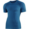 Brubeck 3D Run PRO krátkym rukávom Dark blue