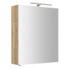 SAPHO RIWA galerka s LED osvetlením, 60x70x17cm, dub alabama RIW060-0022