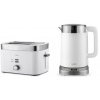Rýchlovarná kanvica Lauben Electric Kettle EK17WS + Lauben Toaster T17WS