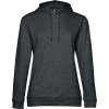 B&C Mikina B&C Hoodie s kapucí, dámská COT01W04Wx4900-heather asp XS Melír asfalt