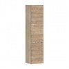 Hansgrohe Xelu Q - Vysoká skrinka 40x165x35 cm, 2 dvierka, pánty vpravo, prírodný dub/matná biela 54141700