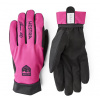 HESTRA Klaebo Pro Model, Black/Orchid, rukavice na běžky Velikost rukavic: 10