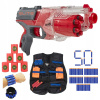 PIŠTOĽ NERF N STRIKE ELITE DISRUPTOR ČERVENÁ VEĽKÁ SADA DOPLNKOV