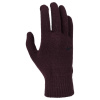 Nike Swoosh Knit Gloves Burgundy L/XL